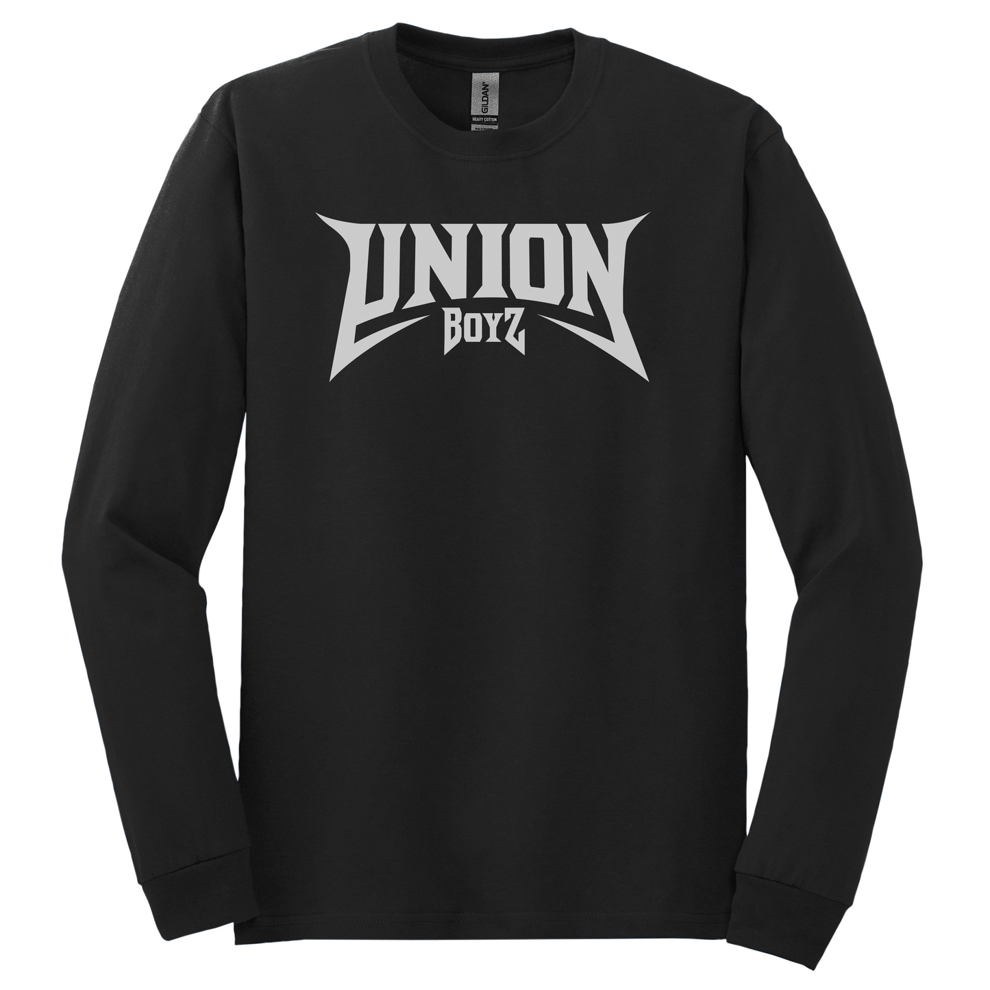 "UNION BOYZ" Safety Orange long sleeve work shirt