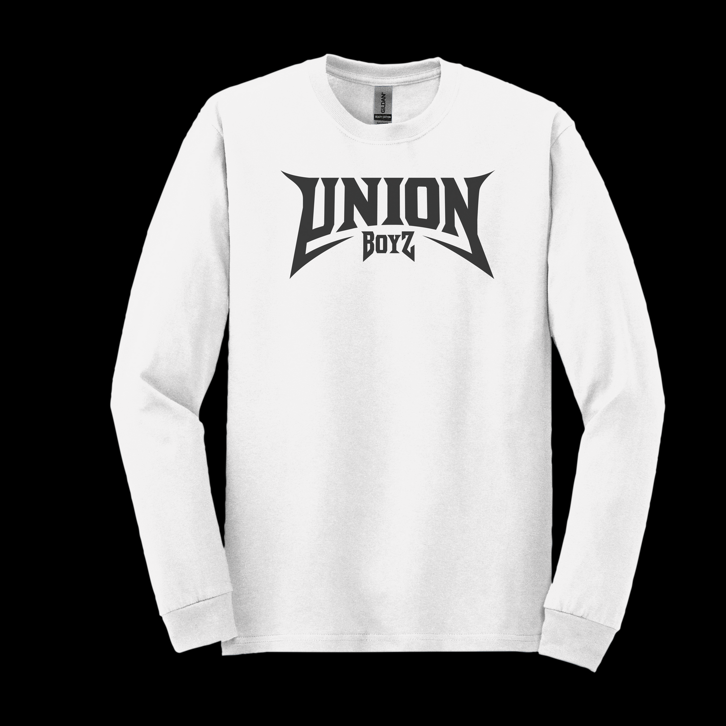 "UNION BOYZ" Safety Orange long sleeve work shirt